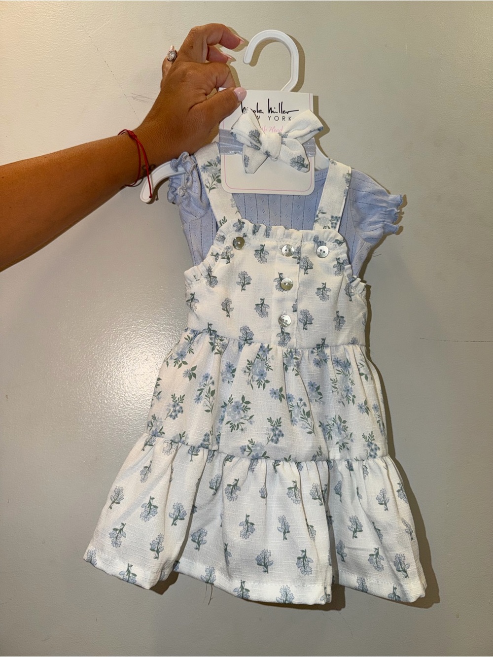 Nicole miller floral baby dress